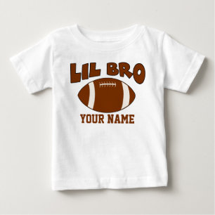 T-shirt Pour Bébé Football personnalisé Little Brother