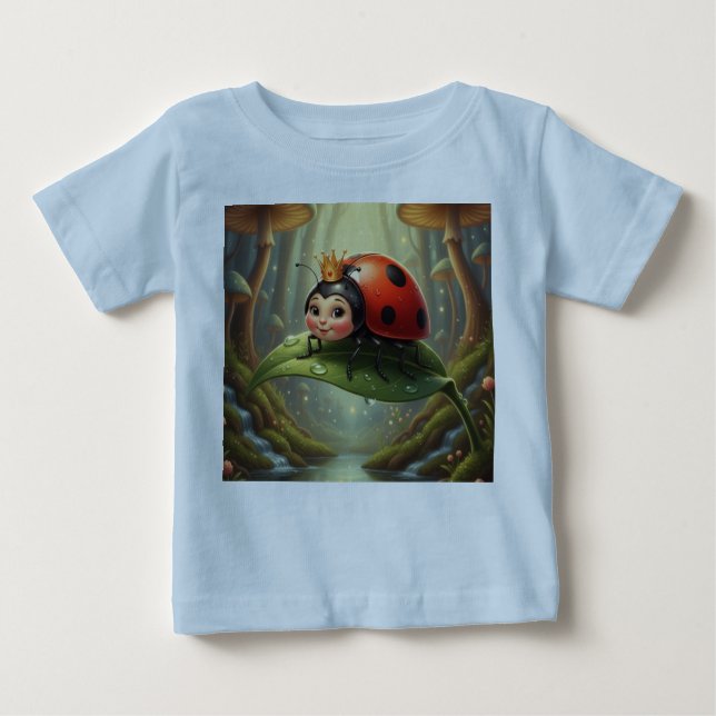 T-shirt Pour Bébé Forest Whisper-Enchanted Fairy Realm (Devant)