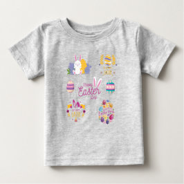 T-shirt Pour Bébé Forfait Pâques, Sticker Pâques drôle