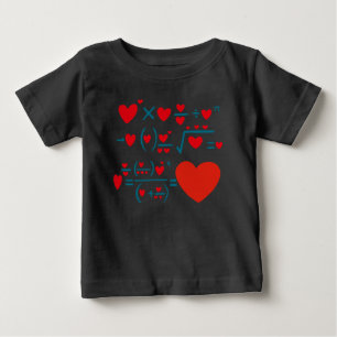 T-shirt Pour Bébé Formule d'amour