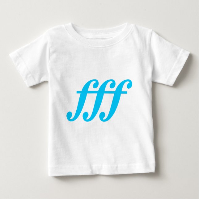 T-shirt Pour Bébé Fortissimo possible (Devant)