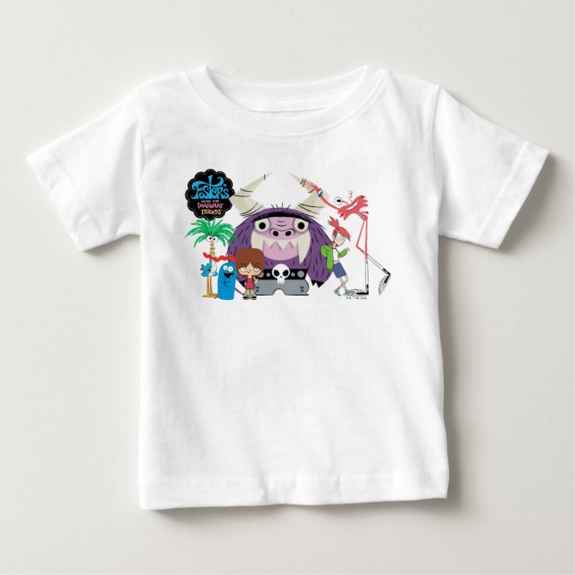 T-shirt Pour Bébé Foster's Home for Imaginary Friends | Arrêt (Devant)