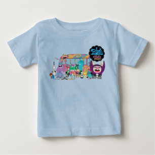 T-shirt Pour Bébé Foster's Home for Imaginary Friends   Bus scolaire