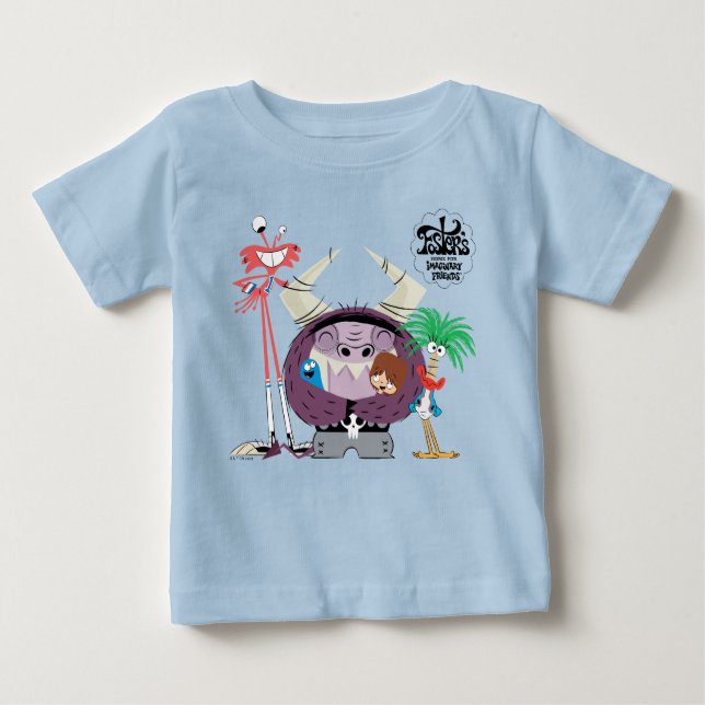 T-shirt Pour Bébé Foster's Home for Imaginary Friends | Groupe Hug (Devant)