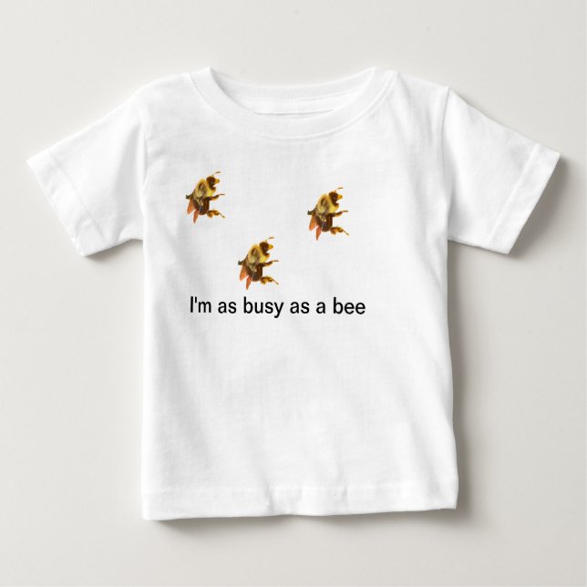 T-shirt Pour Bébé Fourmi (Devant)