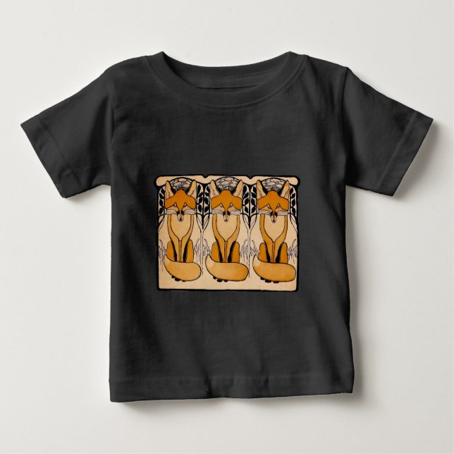 T-shirt Pour Bébé Foxy (Devant)