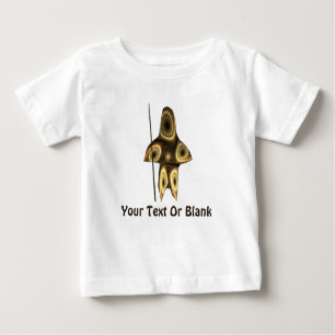 T-shirt Pour Bébé Fractal Inuit Hunter