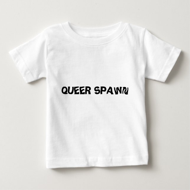 T-SHIRT POUR BÉBÉ FRAI ÉTRANGE (Devant)