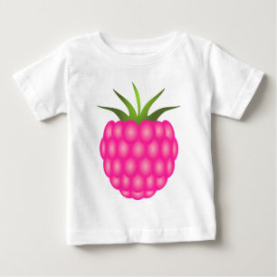 T-shirt Pour Bébé Framboise ou juste baie rose