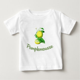 T-shirt Pour Bébé Français de Pamplemousse pour le pamplemousse