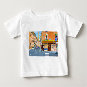 T-shirt Pour Bébé France, Paris,Rue Dominique