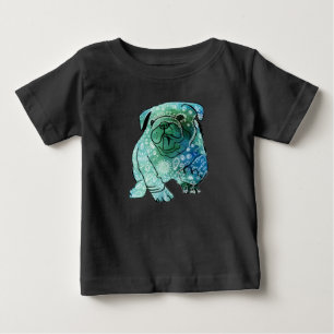 T-shirt Pour Bébé French Bulldog Mandala Art Bodysuit bio