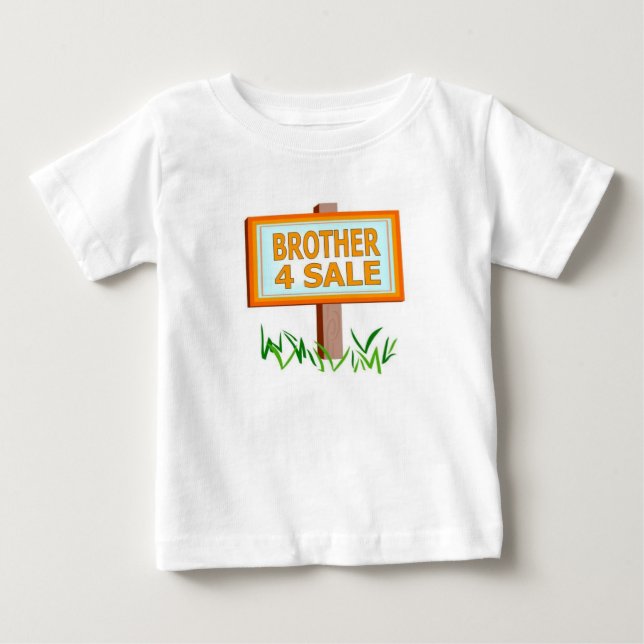 T-shirt Pour Bébé frère 4 vendeurs garçons (Devant)