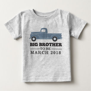 T-shirt Pour Bébé Frère à être chemise de faire-part de grossesse