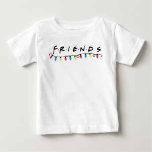 T-shirt Pour Bébé FRIENDS™ Guirlandes de Noël Logo