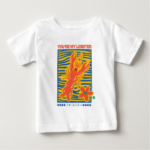 T-shirt Pour Bébé FRIENDS™ Vous êtes mon homard Graphisme vibrant