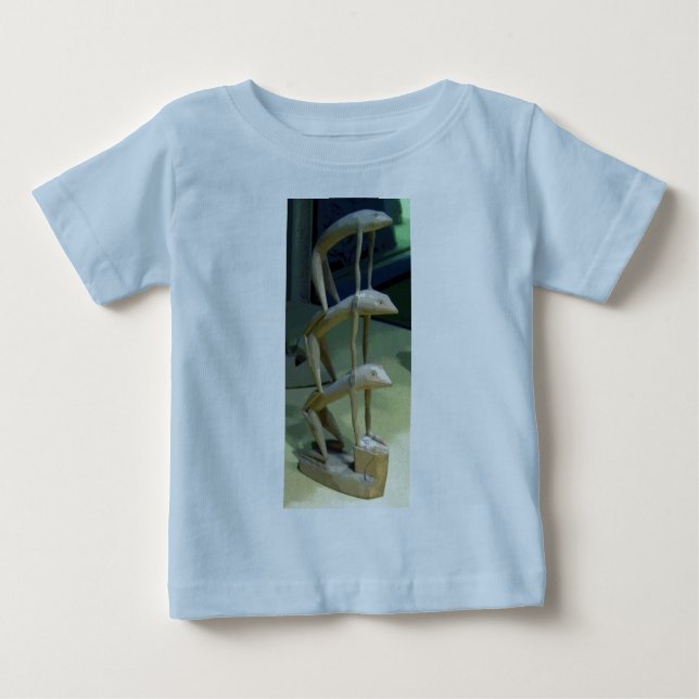 T-shirt Pour Bébé Frog Art CB (Devant)