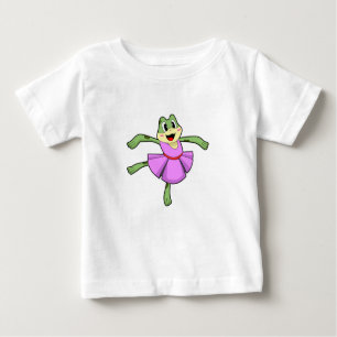 T-shirt Pour Bébé Frog Ballet Dance