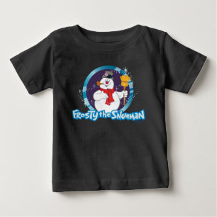 T-shirt Pour Bébé Frosty the Snowman™   Portrait magique Frosty