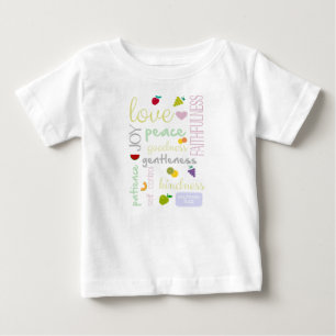 T-shirt Pour Bébé fruit de l'esprit christian bébé