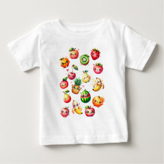 T-shirt Pour Bébé Fruit Salad