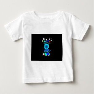T-shirt Pour Bébé Fun Baby Lion Simba Kenya Mara Safari