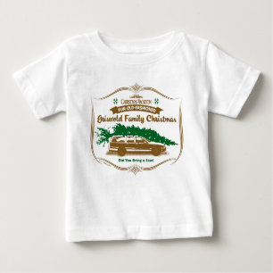 T-shirt Pour Bébé Fun Vieux Noël Griswold