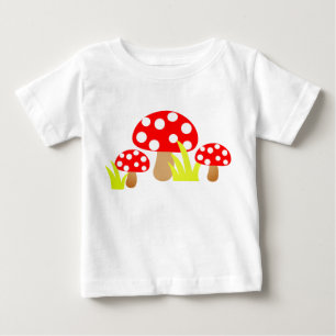 T-shirt Pour Bébé Fungus, champignon, plante
