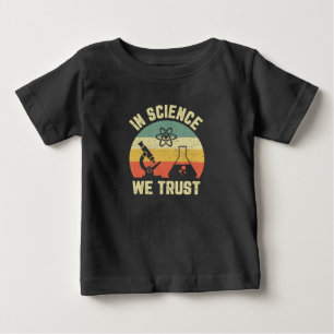 T-shirt Pour Bébé Funny Science Chemise Physique Biologie Don En Sci