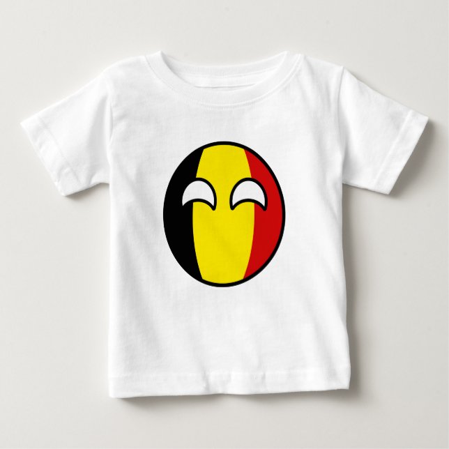 T-shirt Pour Bébé Funny Trending Geeky Belgium (Devant)