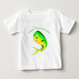 T-shirt Pour Bébé Futur ami de pêche de Mahi