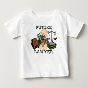 T-shirt Pour Bébé Futur avocat