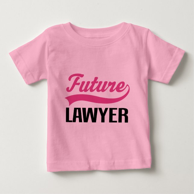 T-shirt Pour Bébé Futur avocat (mignon) (Devant)