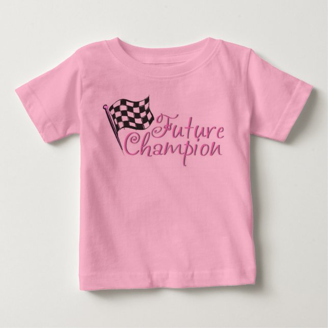 T-shirt Pour Bébé Futur Champion #2 Chemise (Devant)