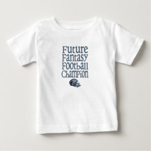 T-shirt Pour Bébé Futur champion du football d'imaginaire