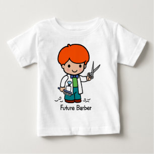 T-shirt Pour Bébé Futur coiffeur