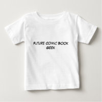 Futur geek de bande dessinée - bébé