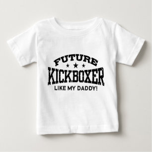 T-shirt Pour Bébé Futur Kickboxer