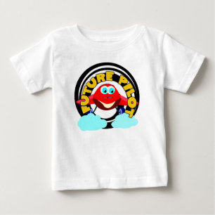 T-shirt Pour Bébé Futur pilote