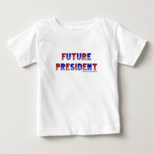 T-shirt Pour Bébé Futur président