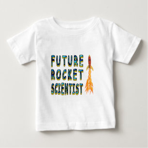 T-shirt Pour Bébé Futur scientifique de Rocket