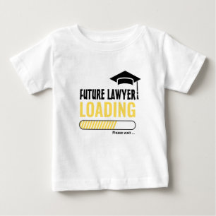 T-shirt Pour Bébé Future Avocate Chargement Tendance Personnalisé Un