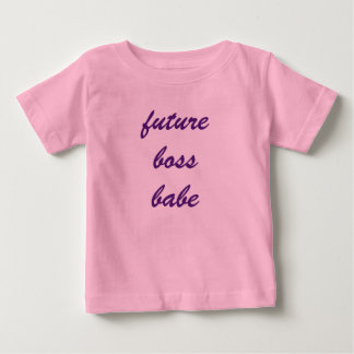 T-shirt Pour Bébé Future Baby Boss