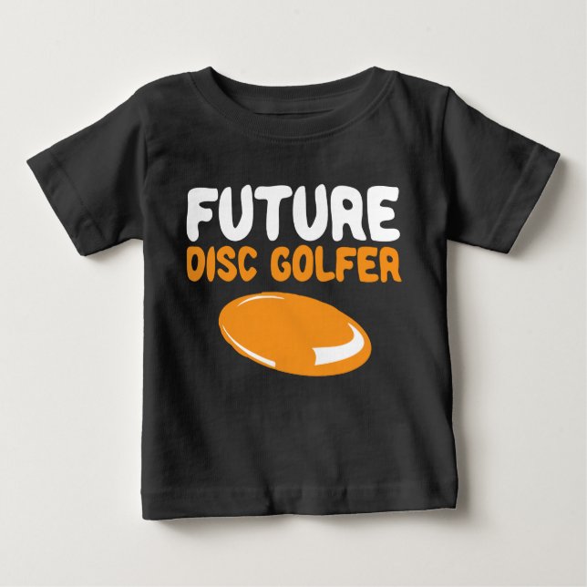 T-shirt Pour Bébé Future Disc Golfer Disc Golf Buddy Baby Kid (Devant)