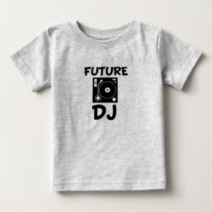 T-shirt Pour Bébé Future DJ drôle de chemise bébé