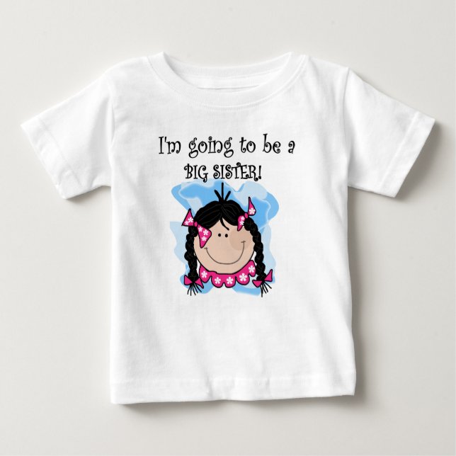 T-shirt Pour Bébé Future grande soeur (Devant)