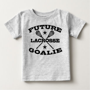 T-shirt Pour Bébé Future Lacrosse Goalie