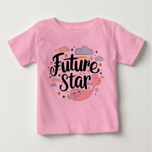 T-shirt Pour Bébé Future Star - Whimsical Baby Bump