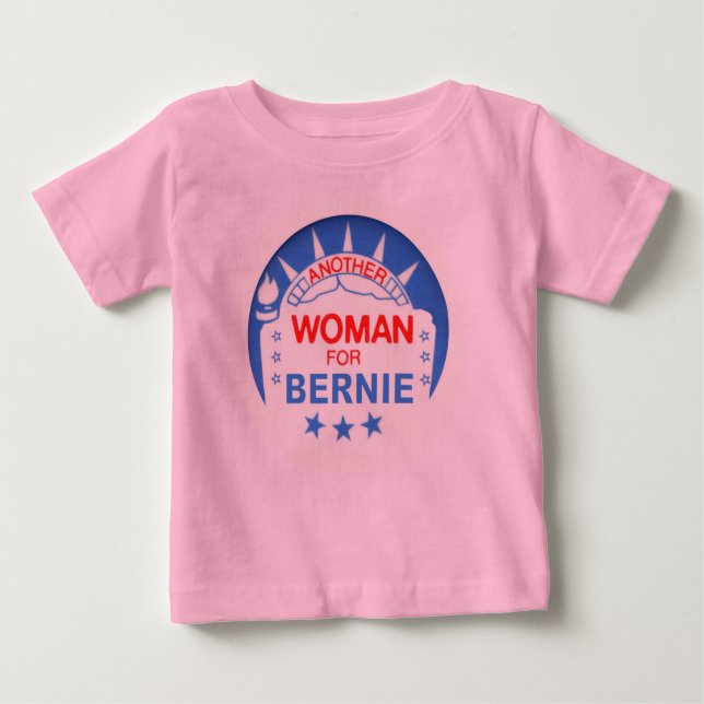 T-shirt Pour Bébé Futures femmes pour Bernie (Devant)