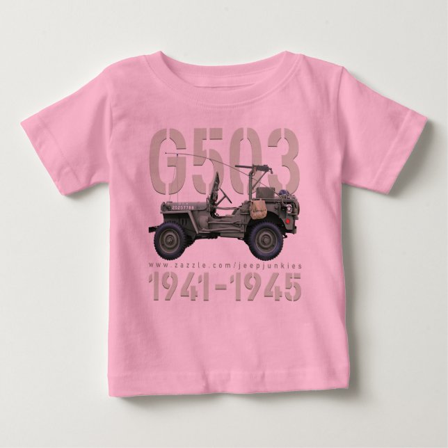 T-shirt Pour Bébé G503 Onesey (Devant)